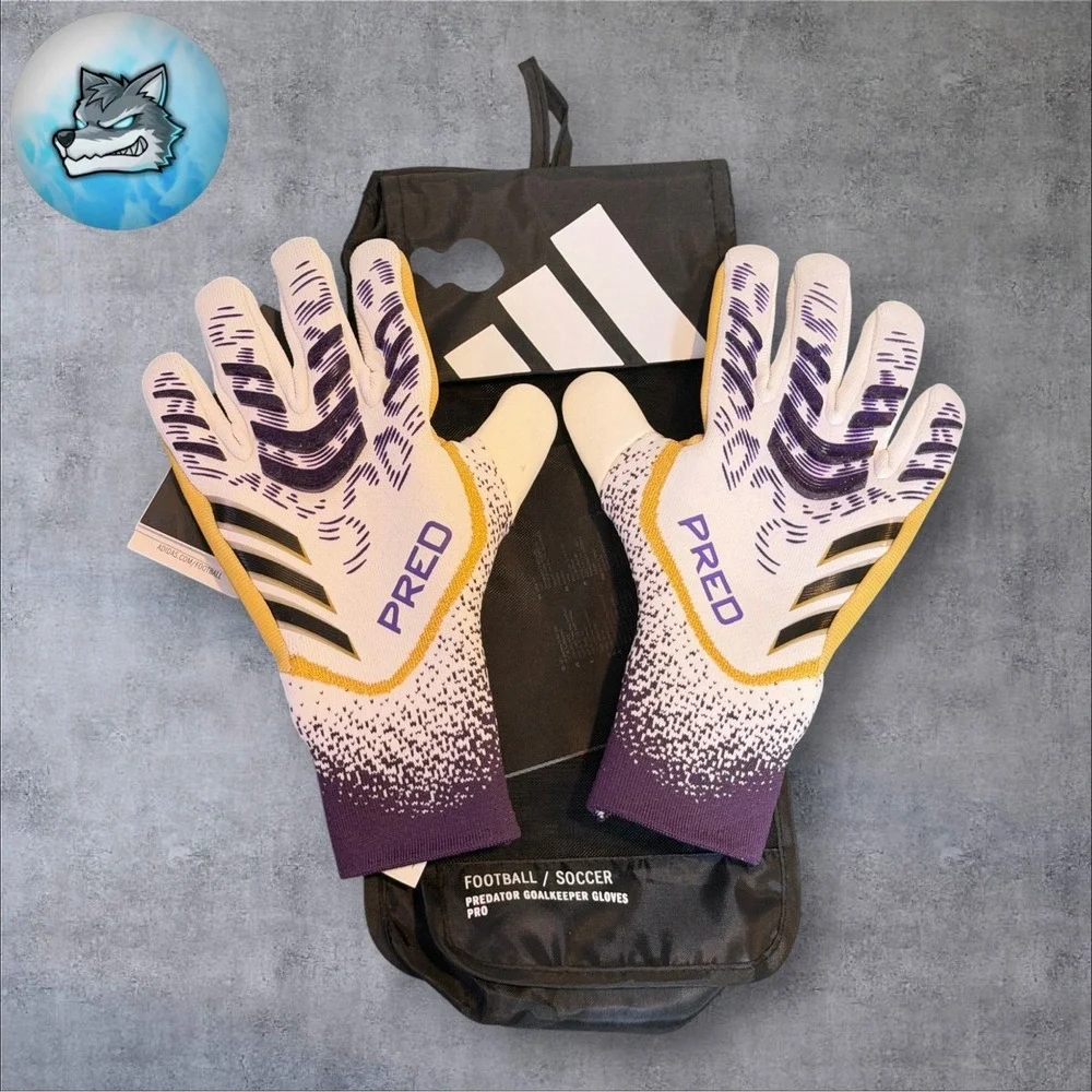 Adidas Predator GL Pro goalkeeper Men Size 6 Soccer Gloves JZ5787